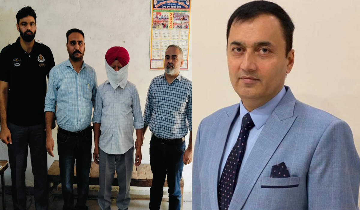 ਪੰਜਾਬ ਵਿਜੀਲੈਂਸ ਬਿਊਰੋ ਨੇ ਕੀਤੀ ਵੱਡੀ ਕਾਰਵਾਈ: ਜੇਈ 30,000 ਰੁਪਏ ਦੀ ਰਿਸ਼ਵਤ ਲੈਂਦਾ ਗ੍ਰਿਫ਼ਤਾਰ