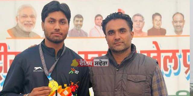 Raikot News : ਪੰਜਾਬ ਦਾ ਪੁੱਤ ਬਣਿਆ ਨੈਸ਼ਨਲ ਚੈਂਪੀਅਨ, ਮਨਜੋਤ ਸਿੰਘ ਨੇ Hammer Throw &lsquo;ਚ ਜਿੱਤਿਆ ਸੋਨ ਤਗਮਾ