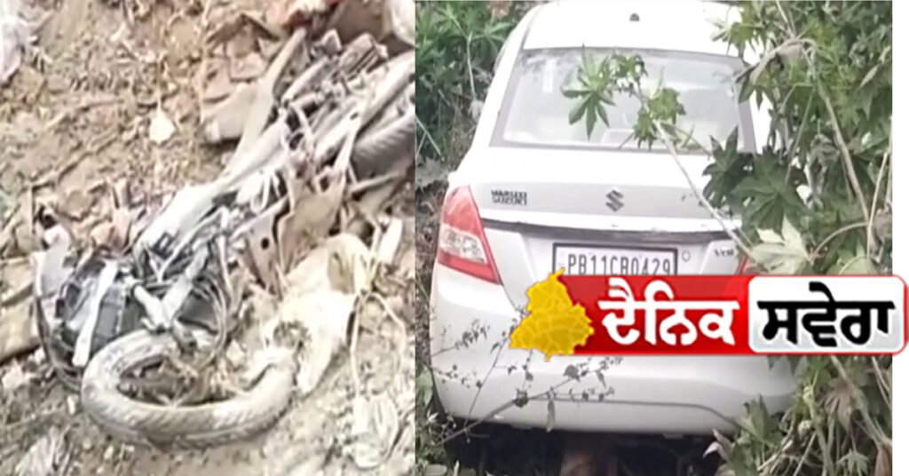 speeding-car-collides-with-motorcycle