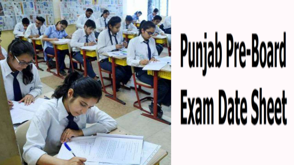 Pre-board datesheet released for Punjab government schools, students get time to prepare