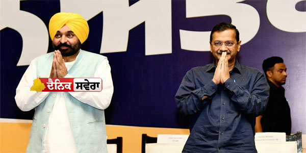 cm-mann-kejriwal-arrive-jalandhar-tight-security