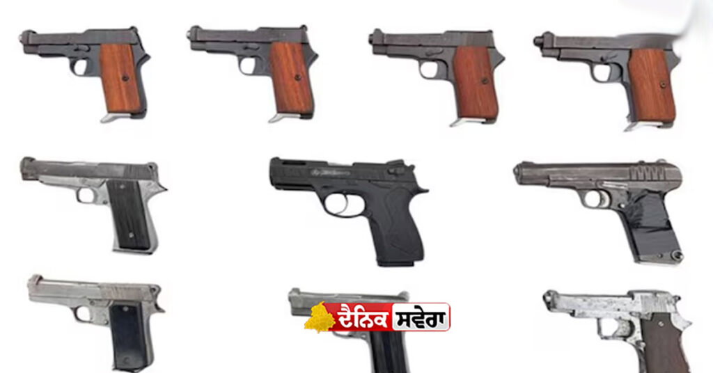 patiala-police-action-9-gangsters-arrested-illegal-weapons