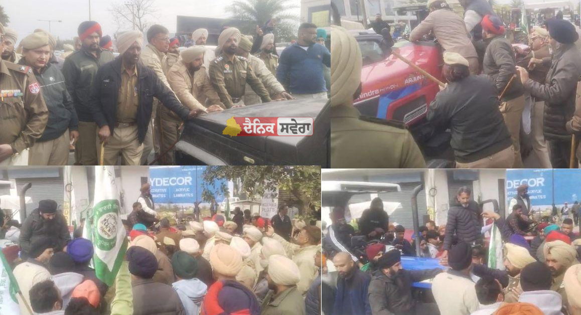 Bio Gas Plant Protest : ਬਾਇਓ ਗੈਸ ਪਲਾਂਟ ਦੇ ਵਿਰੋਧ ਨੂੰ ਲੈ ਕੇ ਸਥਿਤੀ ਤਣਾਪੂਰਨ, ਪੁਲਿਸ ਨੇ ਰਸਤੇ &lsquo;ਚ ਰੋਕੇ ਕਿਸਾਨ