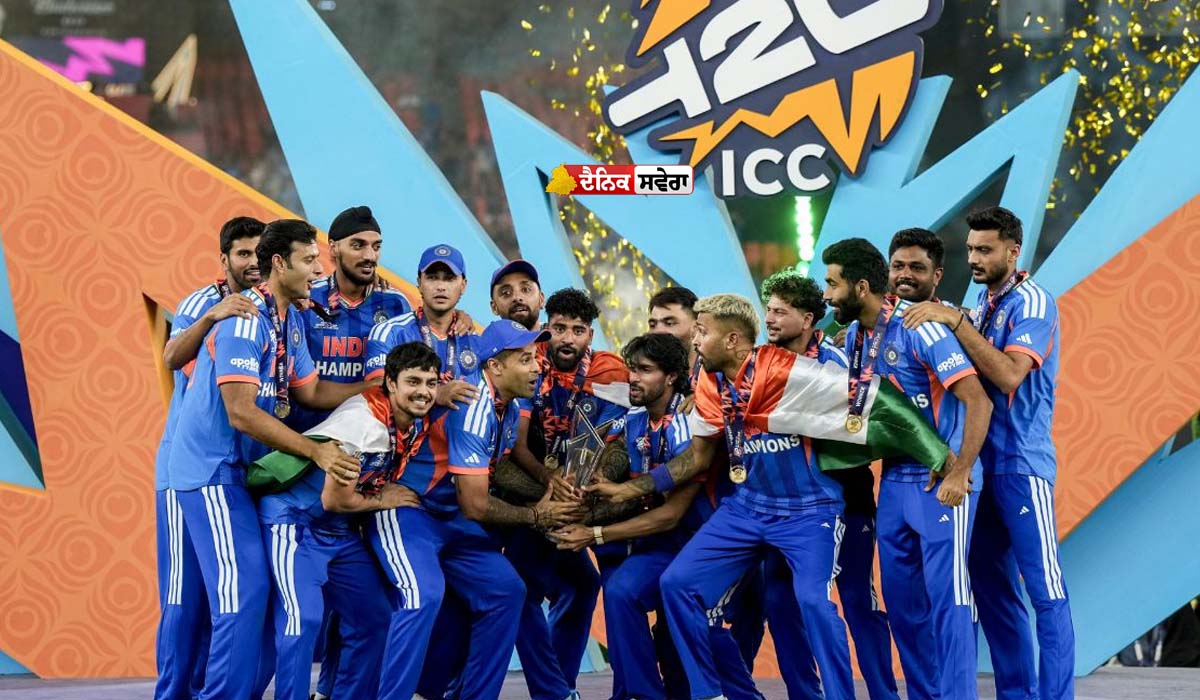 T20 World Cup 2026 : ਟੀਮ ਇੰਡੀਆ ਲਈ BCCI ਨੇ ਖੋਲ੍ਹਿਆ ਆਪਣਾ ਖਜ਼ਾਨਾ ; ₹100 ਕਰੋੜ ਤੋਂ ਵੱਧ ਦਾ ਐਲਾਨ