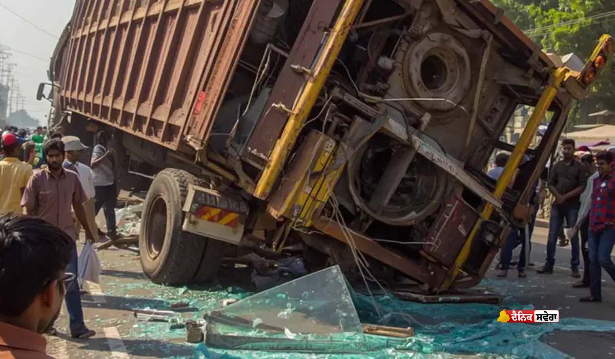 Madhya Pradesh : ਜਬਲਪੁਰ-ਅਮਰਕਾਂਟਕ ਹਾਈਵੇਅ ‘ਤੇ ਵੱਡਾ ਹਾਦਸਾ ; ਕੰਟੇਨਰ ਨੇ 6 ਲੋਕਾਂ ਨੂੰ ਕੁਚਲਿਆ, ਪੰਜ ਦੀ ਮੌਤ