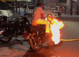 Dangerous stunt for social media: Youth arrested in Panipat