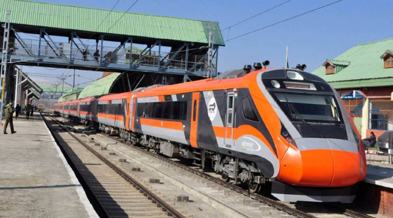 Jammu-Srinagar Vande Bharat train flagged off: Service to start from today