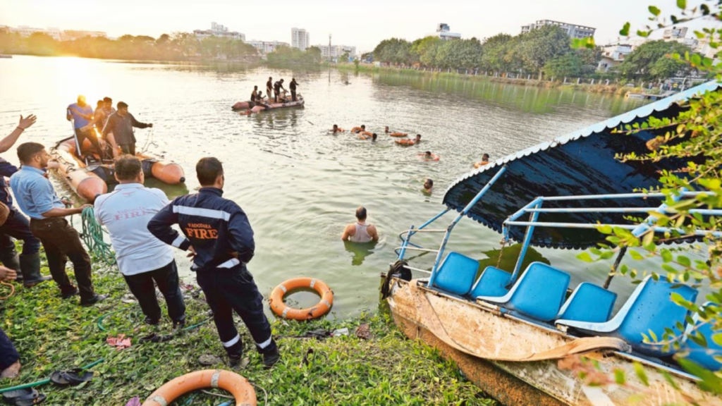 Tragic accident in Hamirpur: Boat capsizes in Yamuna river, 6 people including 5 children missing, wave of mourning in the village