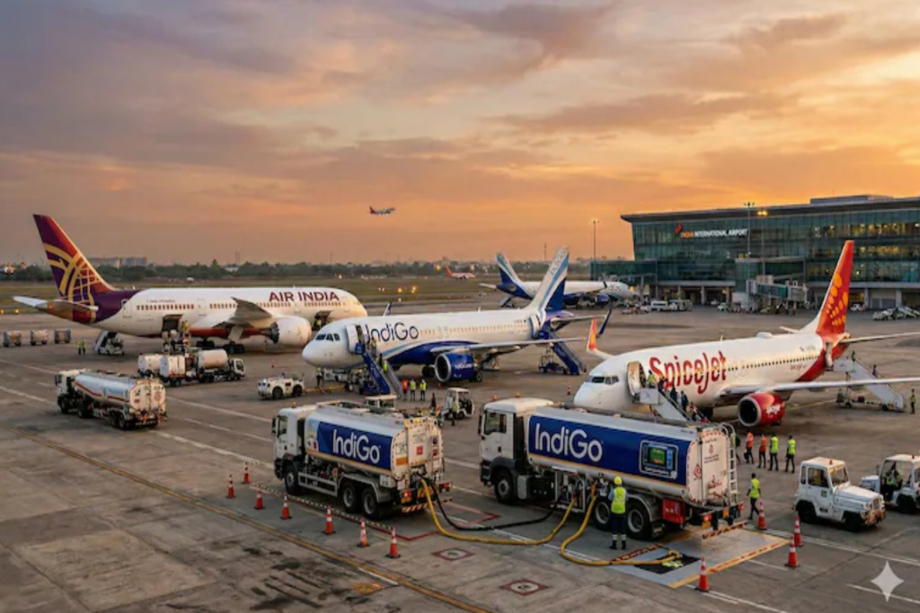 A turmoil in the aviation sector after Modi's appeal! Shares of IndiGo-SpiceJet fall, travel stocks fall sharply