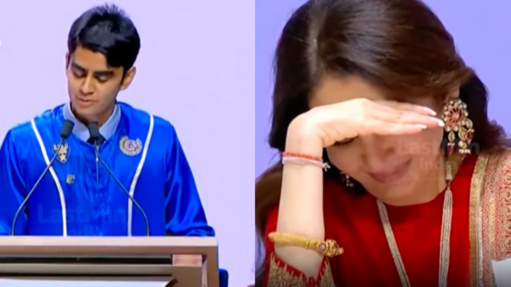 Nita Ambani laughs after hearing student's joke on Mumbai Indians, Video of Graduation Ceremony goes viral