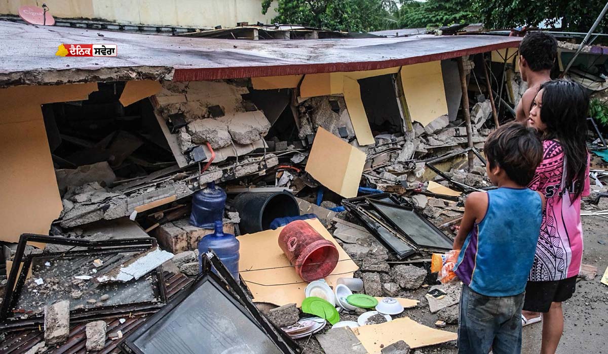 Natural Disaster Alert : ਦੱਖਣੀ ਫਿਲੀਪੀਨਜ਼ ਵਿੱਚ ਭੂਚਾਲ ਨਾਲ ਭਾਰੀ ਤਬਾਹੀ ; ਇਮਾਰਤਾਂ ਡਿੱਗੀਆਂ, ਪੰਜ ਲੋਕਾਂ ਦੀ ਮੌਤ
