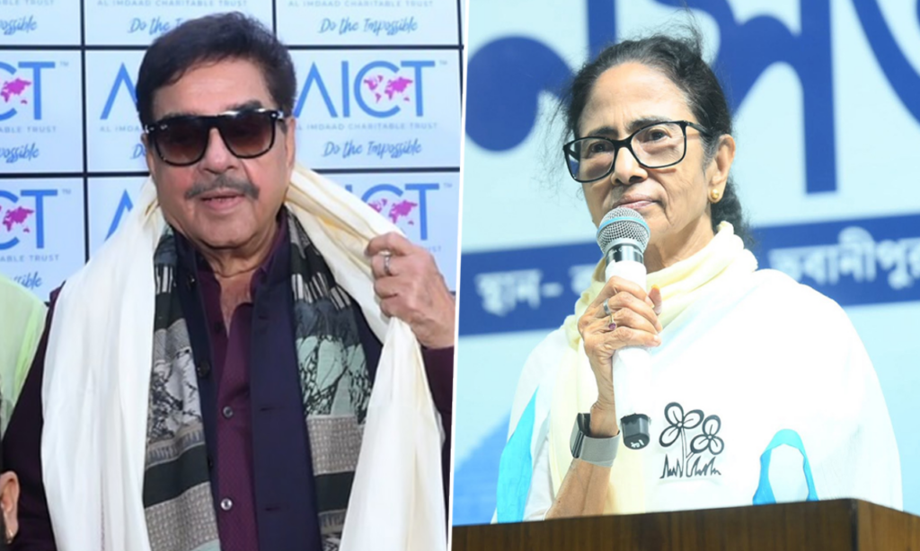 Shatrughan Sinha openly supports Mamata Banerjee amid speculations of rebellion in TMC