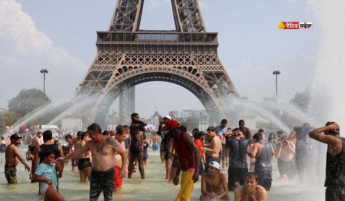 France Heatwave Update : ਫਰਾਂਸ &lsquo;ਚ ਭਿਆਨਕ ਗਰਮੀ ਦੀ ਲਹਿਰ ਦਾ ਕਹਿਰ ; ਇੱਕ ਹਫ਼ਤੇ &lsquo;ਚ ਲਗਭਗ 1,000 ਮੌਤਾਂ