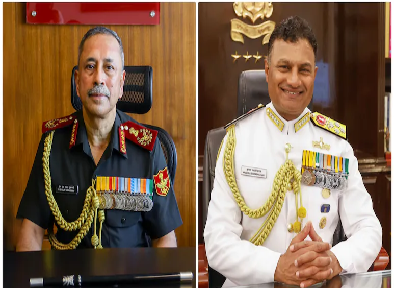 Indian Defence Leadership: Indian Army gets new CDS, Navy gets new chief