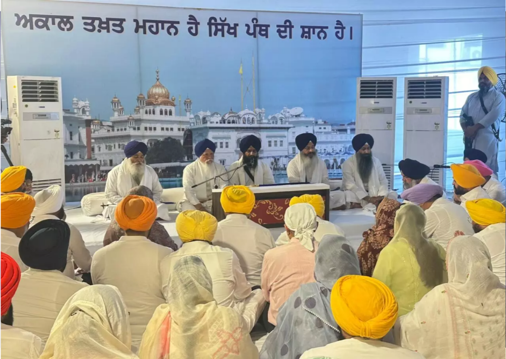 Hearing in Akal Takht Sahib on Punjab’s new anti-sacrifice law, stir with MLA’s statement