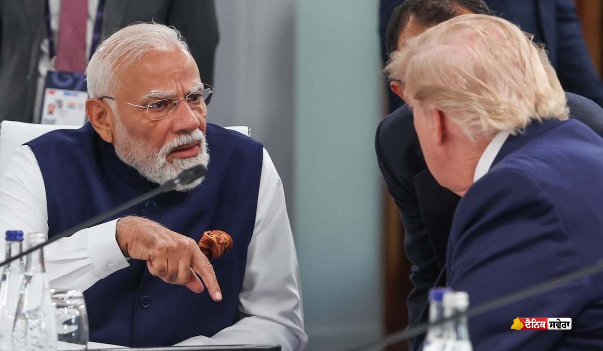 ਅਮਰੀਕੀ ਰਾਸ਼ਟਰਪਤੀ ਟਰੰਪ ਤੇ PM ਮੋਦੀ ਵਿਚਕਾਰ ਦੁਵੱਲੀ ਗੱਲਬਾਤ ; ਵਪਾਰ, ਏਆਈ ਅਤੇ ਗਲੋਬਲ ਸੁਰੱਖਿਆ ‘ਤੇ ਕੇਂਦ੍ਰਿਤ