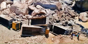 Scene of death in Bengaluru! 7 workers tragically die due to rock fall