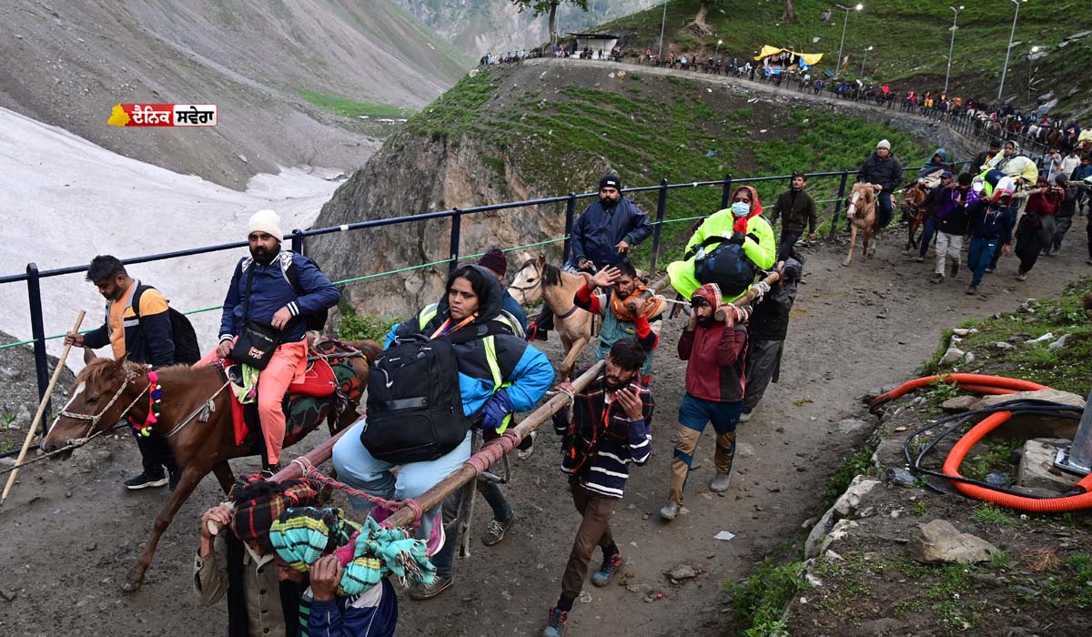 Advisory : ਪ੍ਰਸ਼ਾਸਨ ਨੇ ਅਮਰਨਾਥ ਯਾਤਰਾ ਲਈ ਜਾਰੀ ਕੀਤੀ ਐਡਵਾਇਜ਼ਰੀ ; ਬਿਨਾਂ ਰਜਿਸਟ੍ਰੇਸ਼ਨ ਦੇ ਨਾ ਪਹੁੰਚਣ ਦੀ ਅਪੀਲ