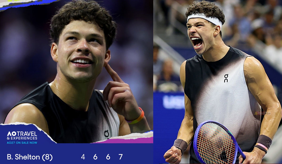US OPEN 2026 : ਸ਼ੈਲਟਨ ਨੇ ਟਿਆਫੋ ਨੂੰ ਹਰਾ ਕੇ ਫਾਈਨਲ ‘ਚ ਬਣਾਈ ਥਾਂ ; ਜ਼ਵੇਰੇਵ ਨਾਲ ਹੋਵੇਗਾ ਖਿਤਾਬੀ ਮੁਕਾਬਲਾ
