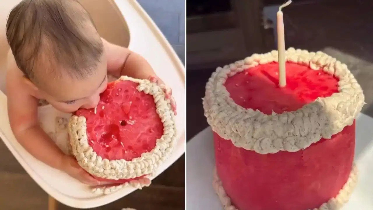 Birthday Cake: ਪੁੱਤਰ ਦੇ ਪਹਿਲੇ ਜਨਮਦਿਨ ‘ਤੇ ਮਾਂ ਨੇ ਬਣਵਾਇਆ ਅਨੋਖਾ ਕੇਕ, ਤਸਵੀਰ ਦੇਖ ਕੇ ਲੋਕਾਂ ਨੇ ਪੁੱਛਿਆ- ਆਖ਼ਰ ਇਹ ਕੀ ਹੈ?