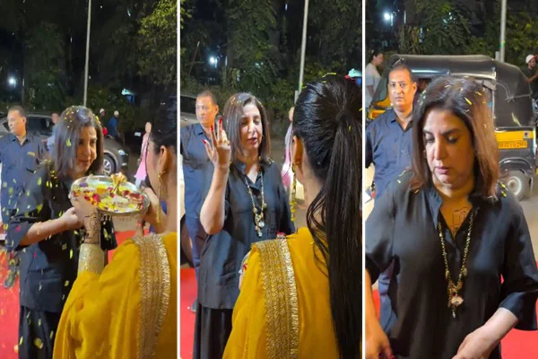 Farah Khan Viral Video: ਫਰਾਹ ਖ਼ਾਨ ਨੇ ਮੱਥੇ &rsquo;ਤੇ ਤਿਲਕ ਲਗਵਾਉਣ ਤੋਂ ਕੀਤਾ ਇਨਕਾਰ? ਵੀਡੀਓ ਵਾਇਰਲ ਹੁੰਦੇ ਹੀ ਸੋਸ਼ਲ ਮੀਡੀਆ &rsquo;ਤੇ ਮਚਿਆ ਹੰਗਾਮਾ