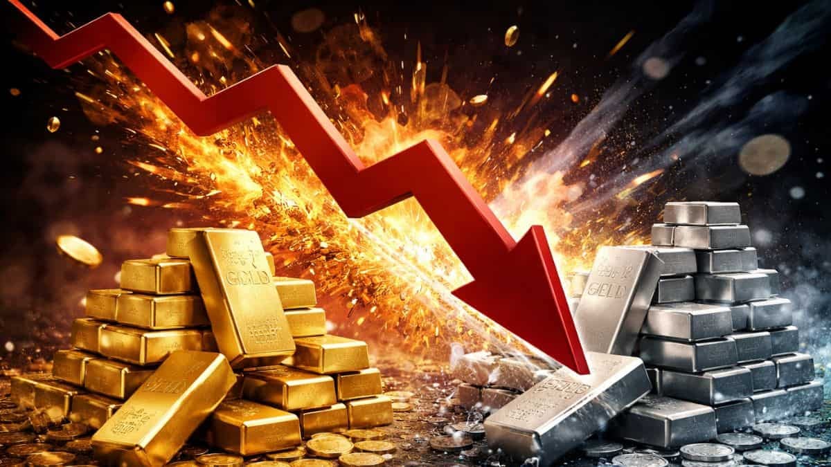Gold Silver Price: ਹਫ਼ਤੇ ਦੀ ਸ਼ੁਰੂਆਤ &lsquo;ਚ ਸੋਨੇ-ਚਾਂਦੀ ਦੀਆਂ ਕੀਮਤਾਂ ਧੜੰਮ, ਸੋਨਾ 1,400 ਰੁਪਏ ਅਤੇ ਚਾਂਦੀ 1,500 ਰੁਪਏ ਤੋਂ ਵੱਧ ਸਸਤੀ ਹੋਈ।