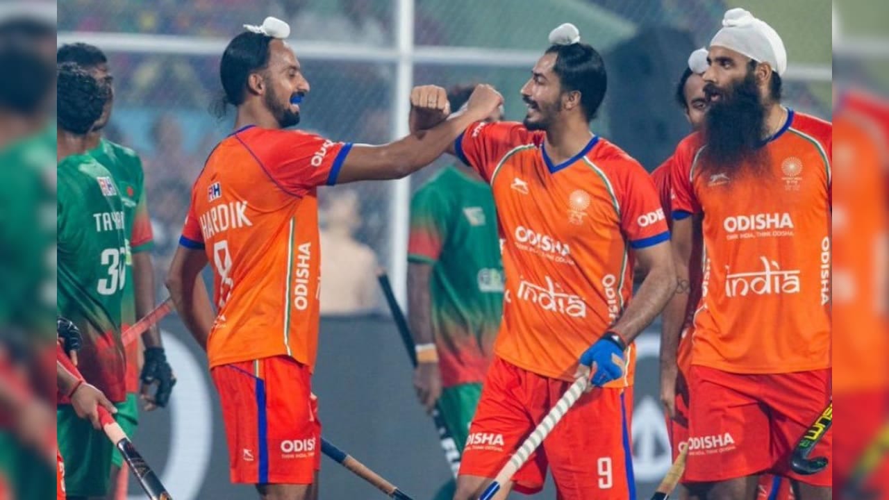 Asian Champions Trophy: ਮਨਦੀਪ ਦੀ ਹੈਟ੍ਰਿਕ, ਬੰਗਲਾਦੇਸ਼ ਨੂੰ 13-0 ਨਾਲ ਹਰਾ ਕੇ ਭਾਰਤ ਨੇ ਜਿੱਤ ਨਾਲ ਕੀਤੀ ਸ਼ਾਨਦਾਰ ਸ਼ੁਰੂਆਤ