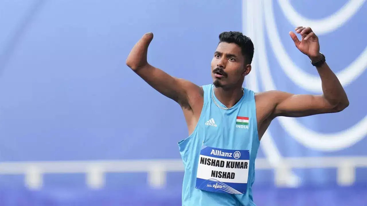 Nishad Kumar: 7.11 ਮੀਟਰ ਦੀ ਛਾਲ ਨਾਲ ਨਿਸ਼ਾਦ ਕੁਮਾਰ ਨੇ ਰਚਿਆ ਇਤਿਹਾਸ, ਸ਼ਾਨਦਾਰ ਪ੍ਰਦਰਸ਼ਨ ਨਾਲ ਜਿੱਤਿਆ ਸੋਨ ਤਮਗਾ