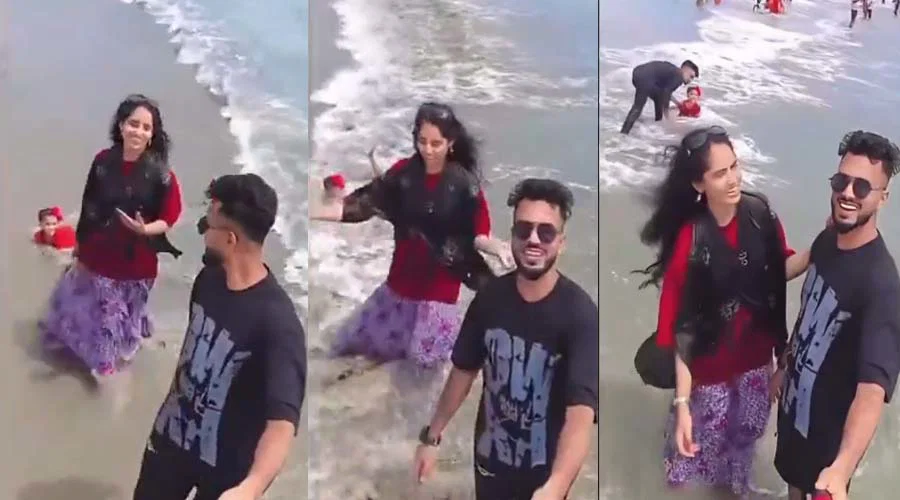 Viral Video: ਰੀਲ ਬਣਾਉਣ ਵਿੱਚ ਰੁੱਝੇ ਰਹੇ ਮਾਪੇ, ਸਮੁੰਦਰ ਦੀਆਂ ਲਹਿਰਾਂ ਵਿੱਚ ਰੁੜ੍ਹਨ ਲੱਗੀ ਮਾਸੂਮ ਬੱਚੀ, ਵੀਡੀਓ ਦੇਖ ਕੇ ਭੜਕੇ ਲੋਕ