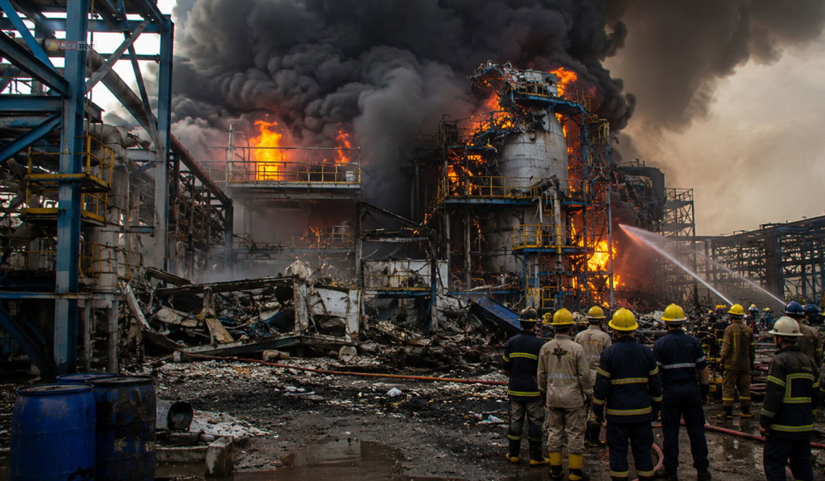 Bharuch Factory Blast : ਫਾਰਮਾਸਿਊਟੀਕਲ ਕੰਪਨੀ &lsquo;ਚ ਰਿਐਕਟਰ ਧਮਾਕਾ ; 5 ਕਰਮਚਾਰੀਆਂ ਦੀ ਮੌਤ, 6 ਜ਼ਖ਼ਮੀ