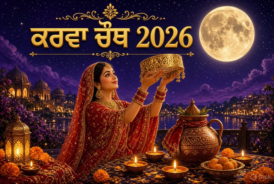 Karwa Chauth 2026 : ਕਰਵਾ ਚੌਥ ਦੇ ਕਿਹੜੀਆਂ-ਕਿਹੜੀਆਂ ਚੀਜ਼ਾਂ ਦੀ ਹੁੰਦੀ ਲੋੜ ? ਜਾਣੋ &lsquo;ਸਰਗੀ&rsquo; ਤੋਂ ਲੈ ਕੇ &lsquo;ਅਰਘ&rsquo; ਤਕ ਪੂਰੀ ਸੂਚੀ